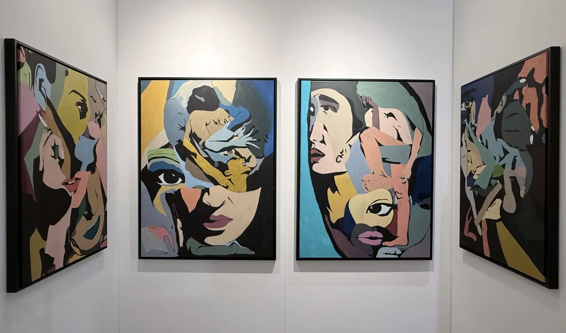 Under My Own Skin, installation view